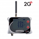 IoT Wireless Temperature and Relative Humidity Datalogger with connector for other temperature probe, with built-in 2G modem