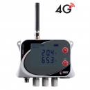 IoT Wireless Temperature Datalogger for 4 external probes, with built-in 4G modem